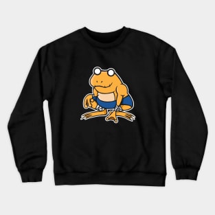 Orange frog - Ruckus Crewneck Sweatshirt